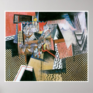 Chinese Restraurant, Max Weber Poster