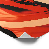 Chinese Shar-Pei Astronaut Poster, Shar Pei Retro Poster (Ecke)