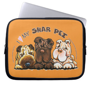 Chinese Shar Pei Liebhaber Laptopschutzhülle