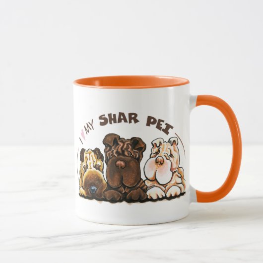 Chinese Shar Pei Lover Tasse (Rechts)