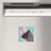Chinese Shar-Pei Magnet (In Situ (Geschirrspüler))