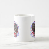 Chinese Shar-Pei Patriot Kaffeetasse (Mittel)