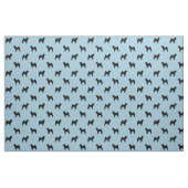 Chinese Shar-Pei Silhouette-Muster Stoff (Fat Quarter (45,7 x 55,9 cm))