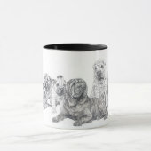 Chinese Shar Pei Tasse (Zentrum)