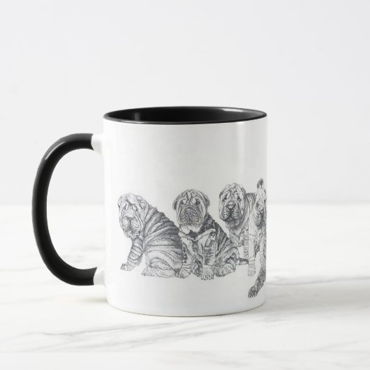 Chinese Shar Pei Tasse (Links)