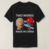 Chinese Spy Balloon Funny Surveillance Joe Biden C T-Shirt (Design vorne)