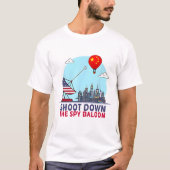 Chinese Spy Balloon T-Shirt (Vorderseite)