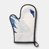 Chinese swan wings pattern (Persnalize) Ofenhandschuh (Vorderseite)