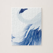 Chinese swan wings pattern puzzle (Vertikal)