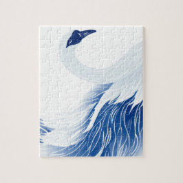 Chinese swan wings pattern puzzle