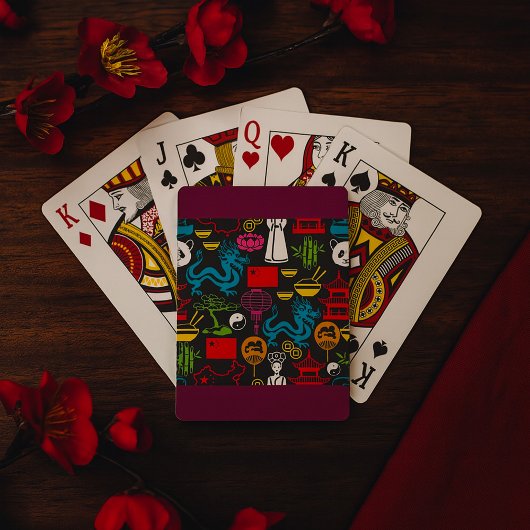 Chinese Symbols Spielkarten