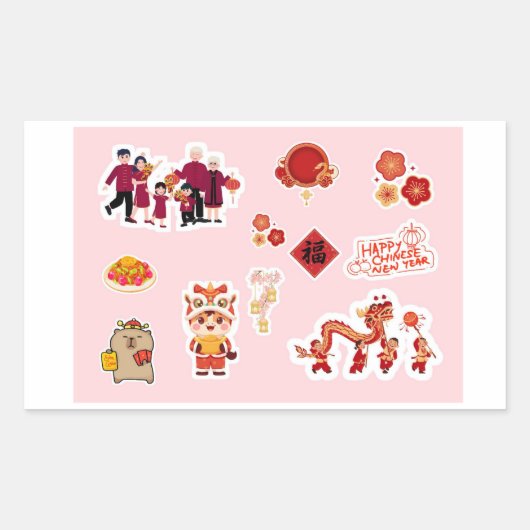 Chinese Theme Digital Stickers | Country Edition (Vorderseite)