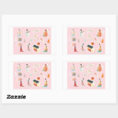Chinese Theme Digital Stickers  | Country Edition (Blatt)