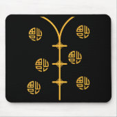 Chinese Vietnamese Lunar New Year Outfit For Men A Mousepad (Vorne)