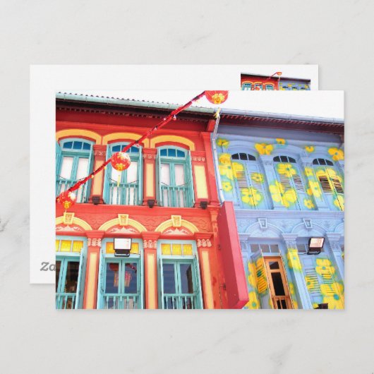 Chinese Windows Postkarte (Vorne/Hinten)