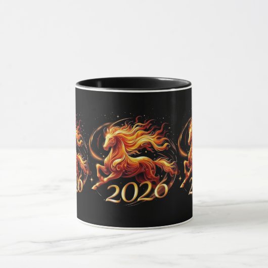 Chinese Year of Horse 2026 Celebrations Tasse (Zentrum)