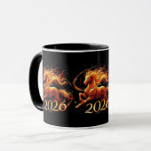 Chinese Year of Horse 2026 Celebrations Tasse (Vorderseite Links)