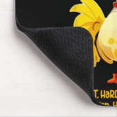 Chinese Year Of The Rooster Zodiac Sign Happy Luna Mousepad (Ecke)