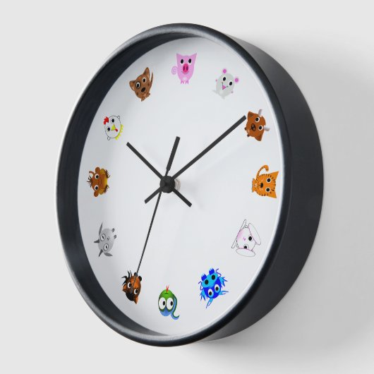 Chinese Zodiac Animals Uhr (Winkel)