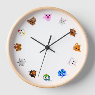 Chinese Zodiac Animals Uhr