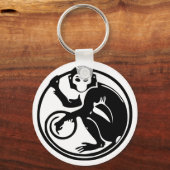 Chinese Zodiac Calender Monkey 猴 Keychain Schlüsselanhänger (Vorderseite)