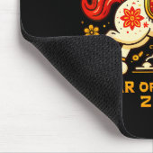 Chinese Zodiac Horse 2026 Lunar New Year Art Gift Mousepad (Ecke)