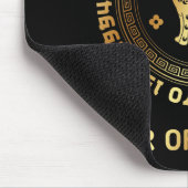 Chinese Zodiac Lunar New Year Astrology Horoscope Mousepad (Ecke)