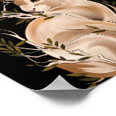 Chinese Zodiac Year Of The Rabbit Animal Sign Luna Poster (Ecke)