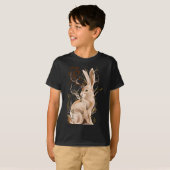 Chinese Zodiac Year Of The Rabbit Animal Sign Luna T-Shirt (Vorne ganz)