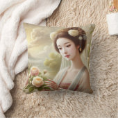 Chinesin Kissen (Decke)