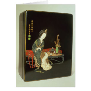 Chinesisch-ähnlicher Schreibenskasten