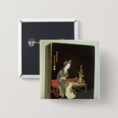 Chinesisch-ähnlicher Schreibenskasten Button (Vorne & Hinten)