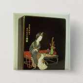 Chinesisch-ähnlicher Schreibenskasten Button (Vorderseite)