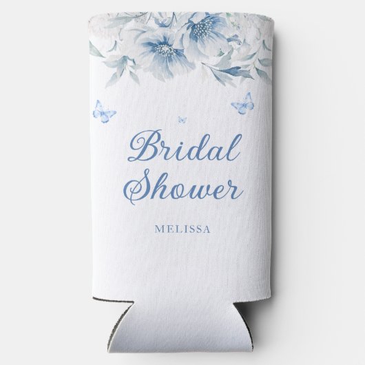 Chinesisch Blütenblume Modernes Brautparty kundens Selters Dosenkühler (Rückseite)