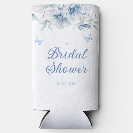 Chinesisch Blütenblume Modernes Brautparty kundens Selters Dosenkühler (Vorderseite)