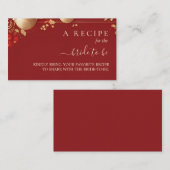 Chinesisch-Chinesisch-zweisprachiges Hei Bold-Brau Begleitkarte (Vorne/Hinten)