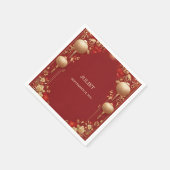 Chinesisch-Chinesisch-zweisprachiges Hei Bold-Brau Serviette (Ecke)