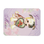 Chinesisch-Created-Heart-Mama Magnet (Horizontal)
