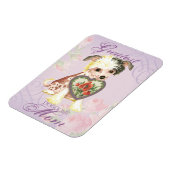 Chinesisch-Created-Heart-Mama Magnet (Linke Seite)