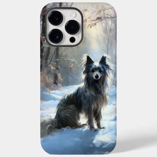 Chinesisch Created Let It Snow Weihnachten Case-Mate iPhone Hülle (Rückseite)