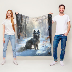 Chinesisch Created Let It Snow Weihnachten Fleecedecke