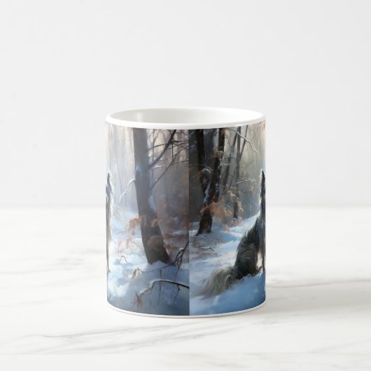 Chinesisch Created Let It Snow Weihnachten Kaffeetasse (Mittel)