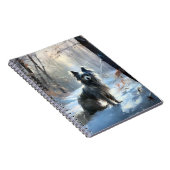 Chinesisch Created Let It Snow Weihnachten Notizblock (Rechte Seite)