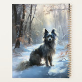 Chinesisch Created Let It Snow Weihnachten Planer (Rückseite)