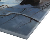 Chinesisch Created Let It Snow Weihnachten Schneidebrett (Ecke)