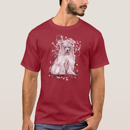 Chinesisch Created Pink NB T-Shirt (Vorderseite)