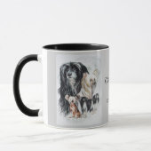 Chinesisch Crested Ghost Tasse (Links)