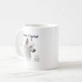 Chinesisch-Crested-History-Design Kaffeetasse (Vorderseite Links)