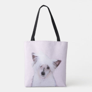 Chinesisch Crested Powderpuff Painting - Hundekuns Tasche