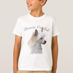 Chinesisch Crested (Pulver) Mama 2 T-Shirt